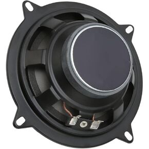 5 Inches Coaxial Speaker, RubberMagnet Material Stereo Surround Sound Noise Reduction HiFi Experience Car Full Range Subwoofer for Vehicle