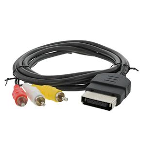 Gamer Gear RCA to Composite Cable - RCA AV to Composite Converter Cable Compatible with Xbox Original Classic Consoles - 1.8m Audio and Video RCA Cable for TV Games