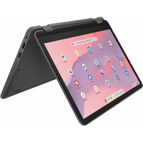 Lenovo 500e Yoga Chromebook Gen 4 82W4000BUS LTE 12.2" Convertible 2 in 1 Chromebook - WUXGA - 1920 x 1200 - Intel N200 Quad-core (4 Core) - 8 GB Total RAM - 8 GB On-Board Memory - 128 GB Flash