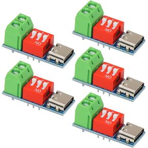 5 حزم USB-C PD MODULE MODULE PD/QC DECOY DECOY TORMES FOR FASS