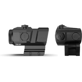 Monstrum Cyborg 3X Prism Scope with Shake Awake | DX1 Reticle | Monstrum 2X Flip-to-Side Forward Magnifier | Bundle