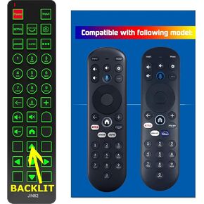 Replacement Remote Control for Pioneer Xumo TV PN50-751-24U CP-RC1NA-23 MG3-R34010 No Voice,with Backlit,Oversized Buttons
