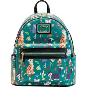 Loungefly Disney Mini Backpack Princess Sidekicks All Over Print Shoulder Bag