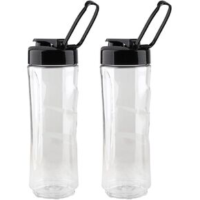Replacement parts Sport Bottle with Lid, Compatible with Oster My Blend Blenders(2PCS)