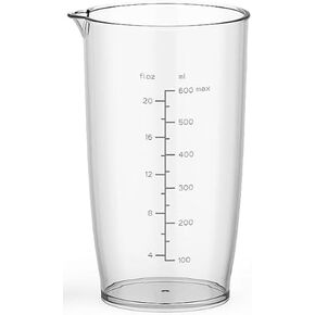 KOIOS Hand Blender Replacement Accessory, 600ML Mixing Beaker(Beaking Cup)