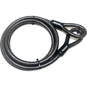 15mm by 8 Foot Heavy Duty Dual Loop Monster Security Cable