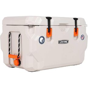 Lifetime 91085 65 Quart High Performance Hard Cooler, Pumice Stone