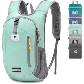 SKYSPER Small Hiking Backpack 10L Foldable Daypack Packable Lightweight Hiking Daypack Travel Day Pack for Women Men
