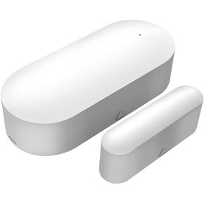 Tuya WiFi Door Sensor LWOHSI Wireless Security Alarm, Compatible with Alexa, Google Home, Siri - Smart Door Sensor for Home Business Security (1 Pack)