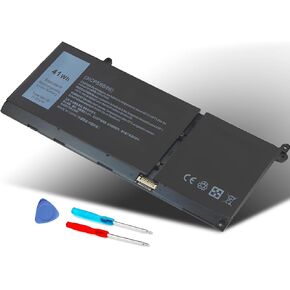 41Wh G91J0 G91JO Battery Replacement for Dell Latitude 3320 3330 3420 3520 Inspiron 3510 3511 3515 3520 3525 3530 5320 5330 5410 5415 5418 5518 5430 5435 7415 7420 2-in-1 Vostro 5620 5625 TN70C V6W33