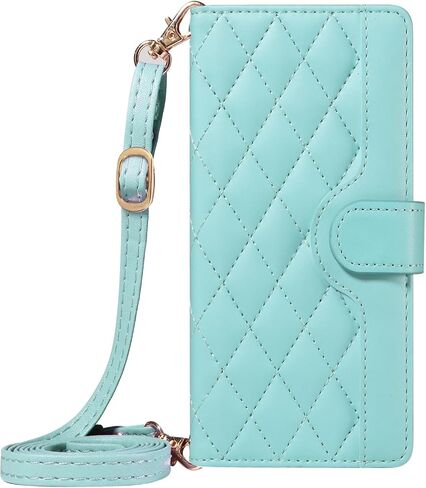 Asuwish Phone Case for Google Pixel 6A 5G 2022 Wallet Cover with Tempered Glass Screen Protector and Wrist Strap Lanyard Card Holder Slot Stand Cell Accessories Purse Pixel6A A6 G5 Women Men White in Kuwait