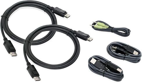 IOGEAR DisplayPort, USB KVM Cable Kit with Audio (TAA), 6-Foot G2L902UTAA3 in Saudi Arabia