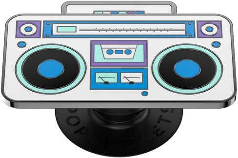 ​​​​PopSockets Phone Grip with Expanding Kickstand, Enamel - Mix Tape in Saudi Arabia