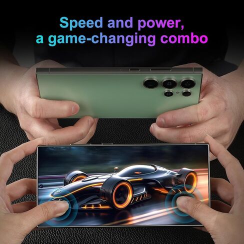 C24 Ultra,5G Unlocked Cell Phone,8+512GB Memory Android Phone, 120Hz, 108MP Zoom Camera, Android 14 Smartphone, Built-in G Pen, 6.8“ HD Screen,6800mAh Battery Life, Dual SIM/Face ID/GPS(yellow) in Saudi Arabia