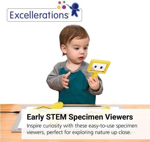 Environments Toddler, Preschool Early STEM, Specimen Viewers for Kids, Science Education Set of 4 in Saudi Arabia