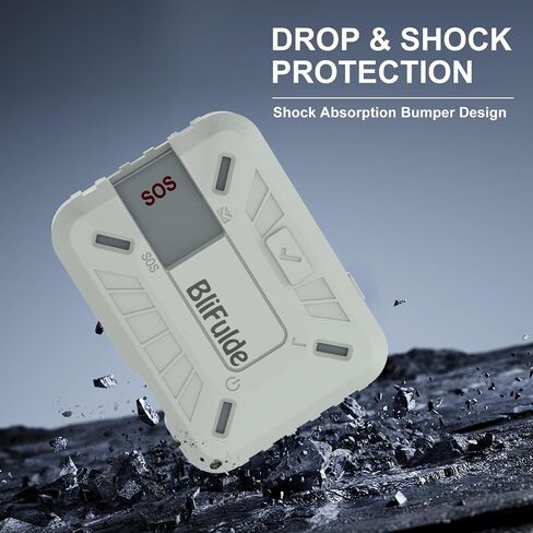 Silicone Protective Case for ZOLEO Satellite Communicator, Shockproof & Durable, Grey‌(Case Only) in Saudi Arabia