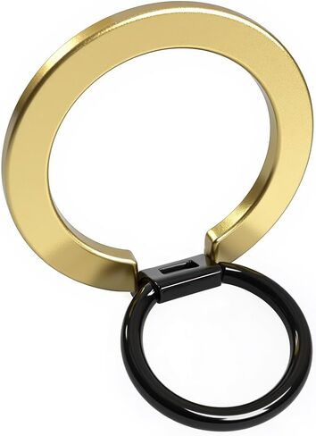 NXVX Magnetic Phone Ring Holder for MagSafe, Strong Magnetic Ring Compatible with iPhone 16 15 14 13 12 Series, Pro, Pro Max, Plus, MagSafe Accessories, (Gold) in Saudi Arabia
