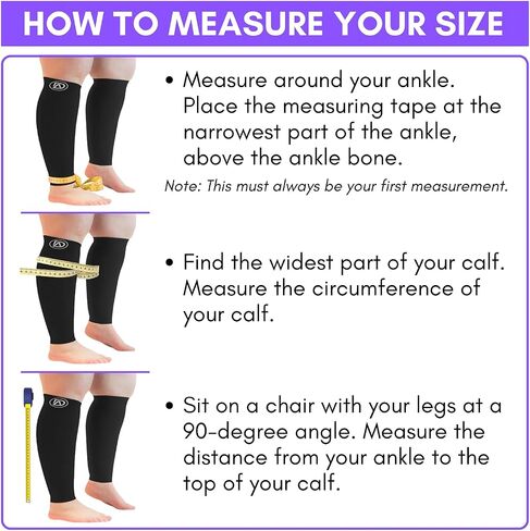 Plus Sized Compression Calf Sleeves for Wide Calf in Kuwait