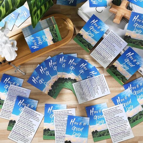 200 Pcs Gospel Tract Card Salvation Cards Pocket Holy Postcard Prayer Postcards Christian Inspirational Bible Verses Bookmark for Christian Gift Women Men (Vibrant Color,Somebody Loves You) in Kuwait