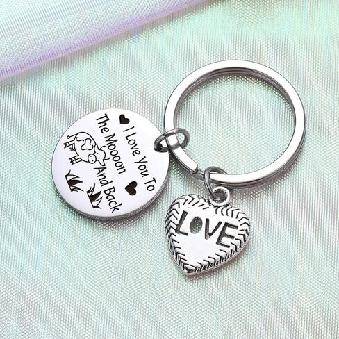 ZQEOU Cow Theme Keychain Sister Gift Cow Farmer Keychain Husband Gift Niece Gift Cow Mother Keychain Wife Gift in Saudi Arabia