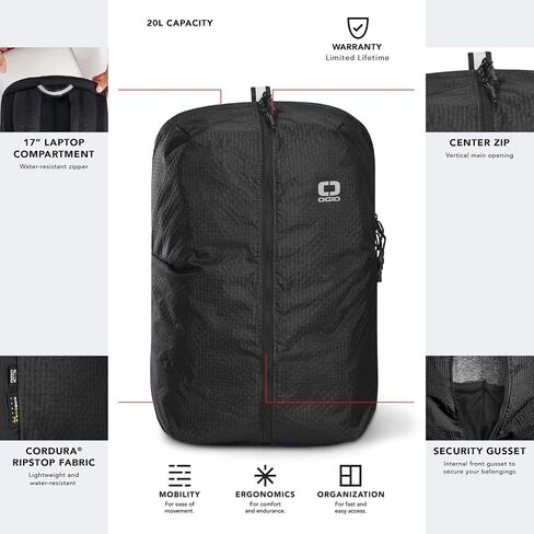 OGIO Fuse 20L Lightweight Backpack in Saudi Arabia