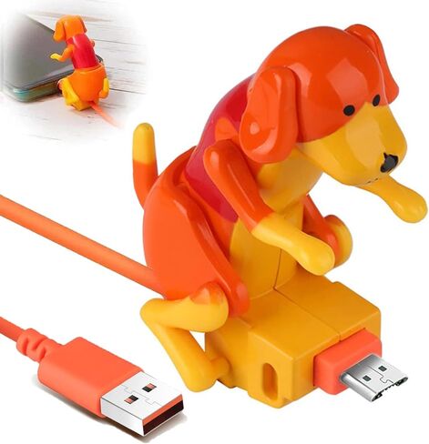 Dog Humping Phone Charger,Dog Phone Charger,Humping Dog USB,Humping/Anxiety Dog Charger Android,Dog Toy Smartphone USB Cable Charger,for iPhone Type-C Various Models Phones(White,for iPhone) in Saudi Arabia