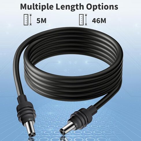لكابل طاقة Starlink Mini 5m/16.4 قدم ، للحصول على استبدال كبل شحن Starlink Mini DC للاستخدام في الهواء الطلق - كابل Mini Mini مقاوم للماء متوافق مع ملحقات مزود الطاقة Mini Starlink in Kuwait