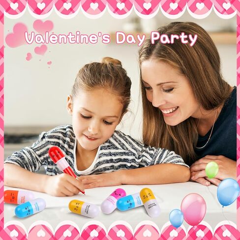 أقلام على شكل حبوب منع الحمل، أقلام كروية قابلة للسحب، أقلام كبسولات فيتامين، اللوازم المكتبية لأسبوع الممرضات (40) in Kuwait