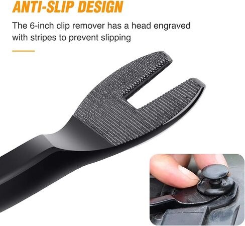 GOOACC 3 Pcs Clip Pliers Set & Fastener Remover - Auto Upholstery Combo Repair Kit with Storage Bag for Car Door Panel Dashboard in Saudi Arabia