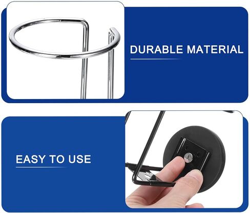 uxcell 4pcs Boat Ring Cup Holder Universal 3 Inch Wall Mounted Boat Cup Drink Holders with Screws for Boats, Marine, Trucks, RVs, Trailers, Yacht, Black in Saudi Arabia