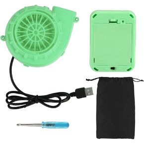 Costume Fan Blower, 3.54x3.54x1.97in Mini Inflatable Usb Replacement Clothing Small Upgrade Fan for Halloween