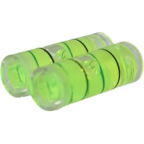 12PCS Level Bubble for Archery Replacement Accessories 6.5x18mm Archery Bow Sight Bubble Level Column Bubble Level Suitable for Compound Bow Sights