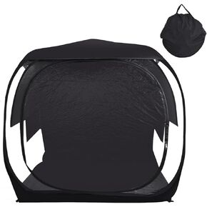 Sports Pod, Bubble Tent, Clear Tent, Pop Up Shelter, with UV Protection, Fiberglass Frame, Weather-Resistant Fabric & Carry Bag for Camping, Sports & Other Outdoor Activities
