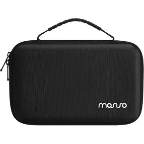 MOSISO Hard Case Compatible with Apple 2024 Mac mini M4/M4 Pro & Beelink S12 Pro/Mini S12 Pro/SER5/Mini S/EQ13/SER5 Pro/EQ13 Pro/SER6/SER6 MAX/SER7/SER5 MAX/Mini S12/SER7 MAX, Black