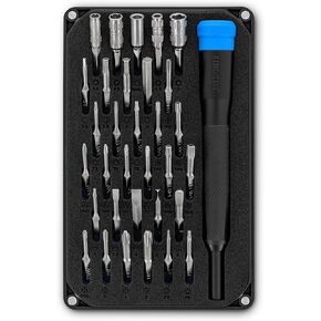 iFixit Moray Driver Kit - 32 Precision Bits for Smartphones, Game Consoles & Small Electronics Repair