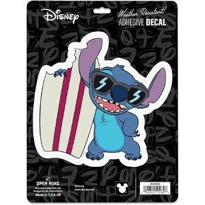 Disney Mickey Mouse Classic Adhesive Vinyl Decals - Fun Set of Mickey Mouse Stickers for Car - Great Gift Idea