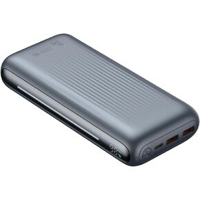 McDodo Portable Charger 20000mAh Power Bank,3 Output 65W Fast Charging Bank Equipped with Light Interactive Charging Display Compatible with MacBook Pro iPhone 15 14 13 12 Pro Galaxy S21 Google iPad