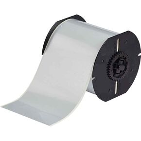 Brady B30C-4000-565-SL 100' Length x 4.000" Width, B-565 Metallized Polyester, Silver Metalized BBP31 High Temperature Tape