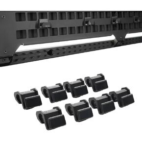 Truck Molle Panel Hooks,8Pack Molle Panel Mounts,Molle Panel Accessories for Molle Panel,Load Capacity 20lbs