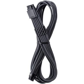 CableMod Universal Pro ModMesh Sleeved 12V-2x6 12VHPWR StealthSense Direct PCIe Cable (Black, 16-pin to 16-pin, 60cm)