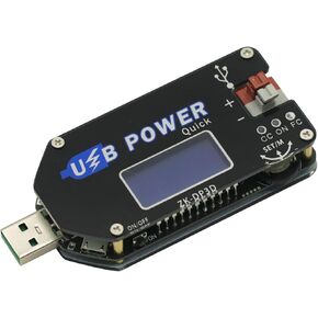 CNC USB TYEPE-C DC DC Converter CC CV 1-30V 2A 15W Power Module Adjustable Regulated Power Supply Support QC2.0 3.0 AFC