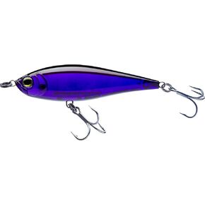 Yo-Zuri 3D Inshore Twitchbait, Slow Sinking, 5-1/4 Inch, 130mm, Black Purple