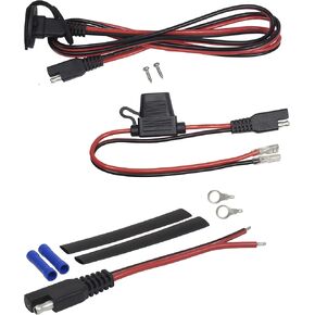Yak-Power YP-PMC96S & YP-BTP12 Fish Finder Power Kit ، بطول 8 أقدام ، مجموعة توصيل وتشغيل لسهولة التثبيت