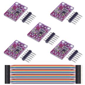 5PCS PAM8302 2.5W Single Channel Class D Audio Power Amplifier Module Amp Development Board for DIY with Dupont Cable