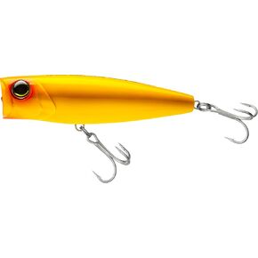 Yo-Zuri 3D Inshore Popper, Floating, 3-1/2 Inch, 90mm, Yellow