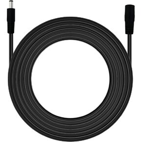 4.9FT 16AWG DC 5.5x2.5mm Male to Female Power Extension Cord for CCTV Cameras, LED Strip Lights, Security Systems 2PCS