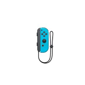 Genuine Nintendo Switch Joy Con Wireless Controller Neon Blue (Right) (Renewed)