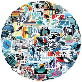 100Pcs Dancing Stickers - Dancing Themed Dancer Stickers for Kids Adults, Vinyl Waterproof Dance Stickers for Laptop, Guitar, Water Bottle Journaling Scrapbooking