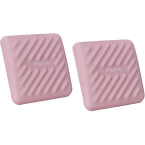 MOSISO Wrist Rest for Laptop, 2 Pcs Ergonomic Keyboard and Mouse Wrist Support Pads with Memory Foam, Non-Slip Base Square Elbow Pillow, Elbow Cushion Armrest Pad for Home Office, Black