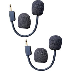 TNE 2 Pack Replacement Blackshark V2 Microphone Detachable Mic Boom for Razer Black Shark V2 and Blackshark V2 Pro PS4 Pro PS5 Xbox One Series X Computer PC Gaming Headsets Noise Cancelling